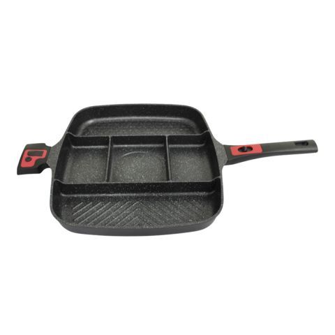 مقلاة دي كاست 5 في 1 مع مقبض قابل للفصل 37x31x4.4 سم من بيرلينجر هاوس