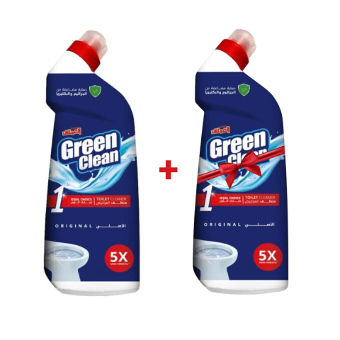 Al Emlaq Green Clean Toilet Cleaner Original 2 x 750 ml