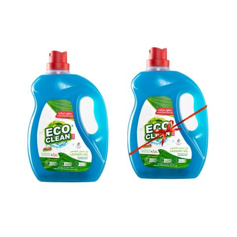 إيكو كلين سائل غسيل ملابس - 2 × 3 لتر - نسيم الربيع