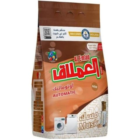 Al Emlaq Laundry Powder Automatic3 kg -Musk - Bag