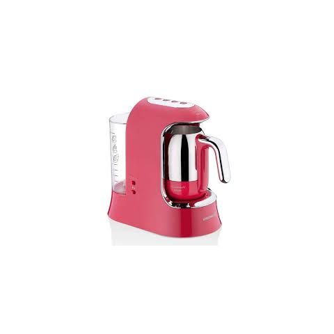 Korkmaz Coffee Maker 18/10 Stainless Steel 4 Cups Capacity 320 Ml With 1.2 Liter Transparent Water Tank 700 Watts 