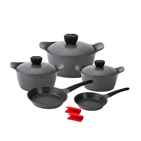Core Granite Cookware Collection 8 Pcs Set 