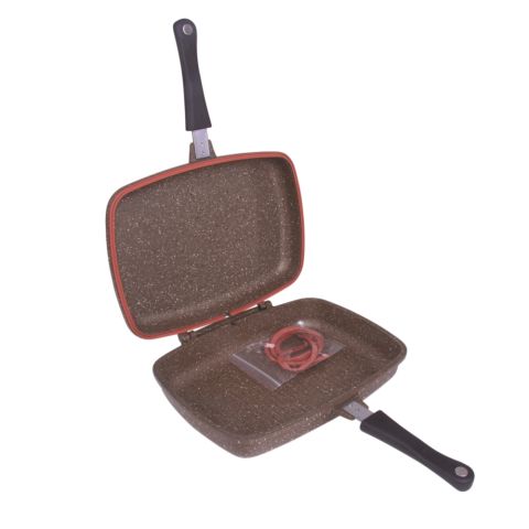 مقلاة شواء مزدوجة 36 سم من سافلون 