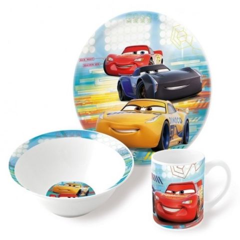 STOR Cars Ceramic Snack Set of 3 PCS
