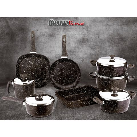 Saflon Granite Cookware Set OF 13 PCS