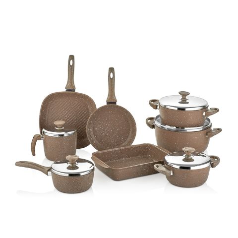 Saflon Granite Cookware Set OF 13 PCS