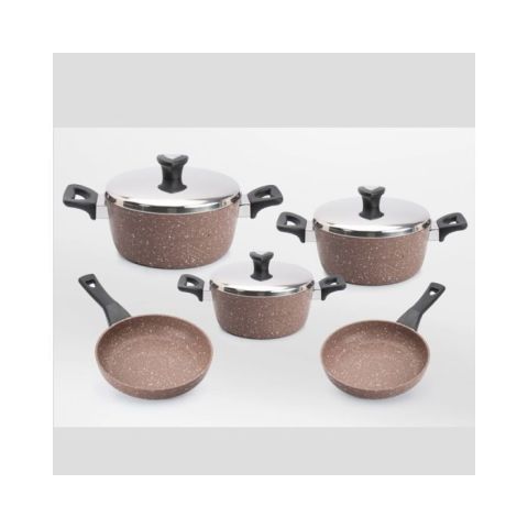 Saflon Cookware Set OF 8 PC 