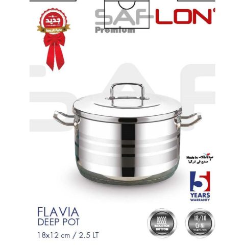 Saflon Stainless Steel Premium Pot 