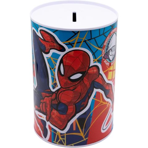 Stor Metallic Bank Spiderman 15 X 10 X 10 Cm