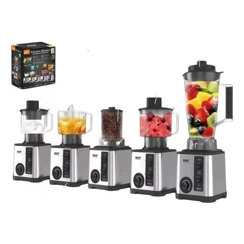 RAF 5-in-1 Multipurpose Electric Blender Grinder Juicer & Beater 3 L 2600W
