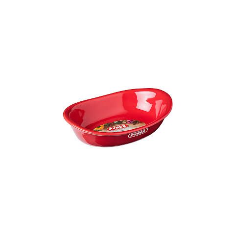 Pyrex Oval Roaster 26 Red 