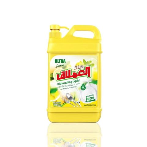 Al Emlaq Ultra Dishwashing Liquid 1800 Ml - Lemon