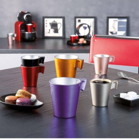 Luminarc Flashy Longo Cup Set 220 ml - 4 Pcs