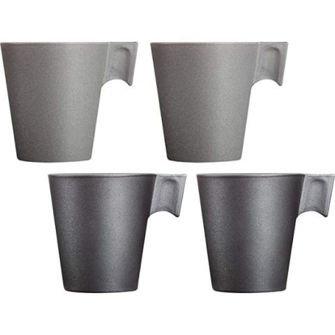 Luminarc Stony Espresso Mug Set 80 ml - 4 Pcs