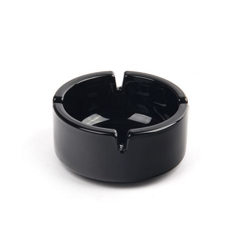Luminarc Stackable Black Ashtray 10.7 cm 