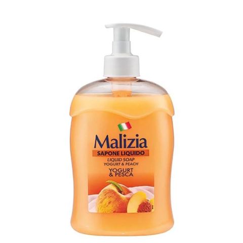 Malizia Liquid Hand Soap Yogurt & Peach 500 ml