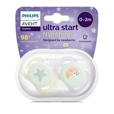 Philips Avent ULTRA START NIGHTTIME STHR 0-2M GIRL X2