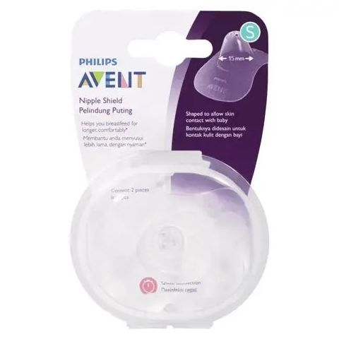 PHILIPS AVENT NIPPLE SHIELD SMALL X2