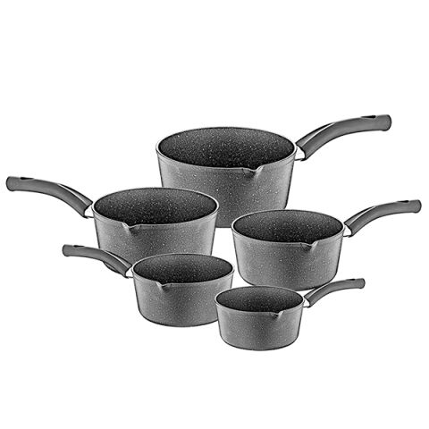 OMS Granite Milk Pot Set of 5 Pcs 