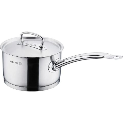 KORKMAZ PRO-LINE SAUCEPAN W/LID 20X12 CM / 3.8 LT