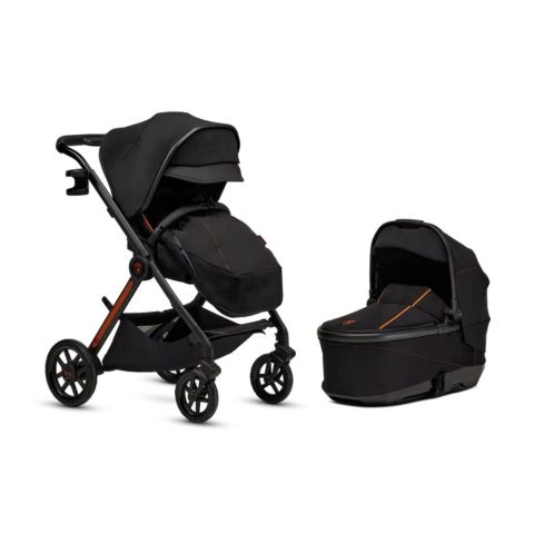 Silver Cross - Lamborghini Reef Al Arancio Stroller With Carrycot - Black