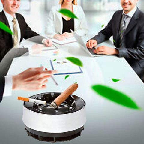 Smokeless Automatic Portable Cigarette Ashtray & Air Purifier