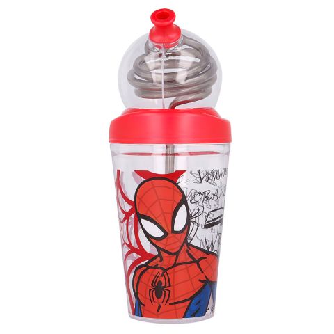 Stor Looping Straw Tumbler Spiderman 420 ml 