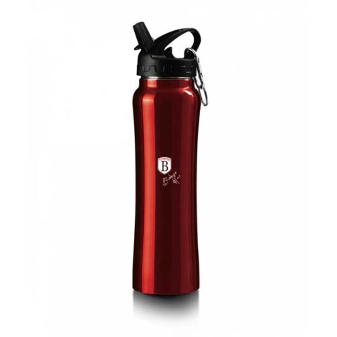 Berlinger Haus Sport Bottle 0.5Liter - Burgundy - Open Box
