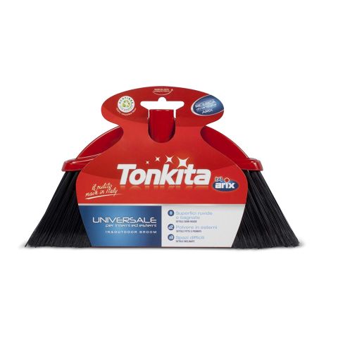 Tonkita Verura Indoor & Outdoor Broom with Handle