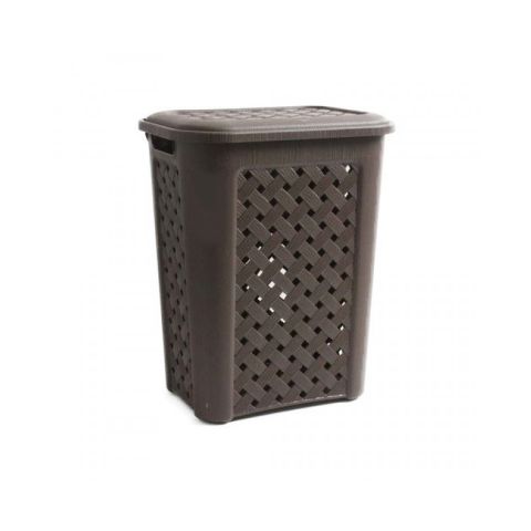 Tontarelli Laundry Hamper (L) 50.71 LChoolate