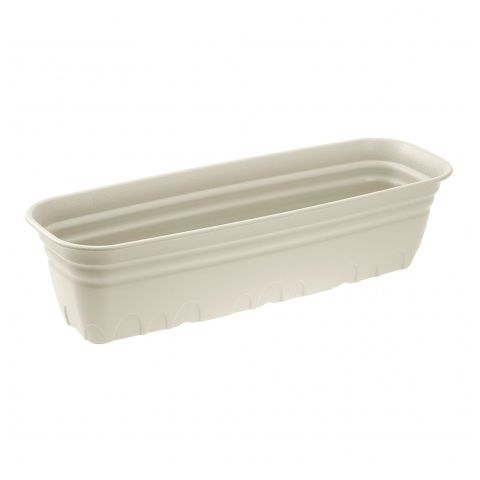 Tontarelli "Tullipan" Rectangular Pot 60 x 20 cm with Hole
