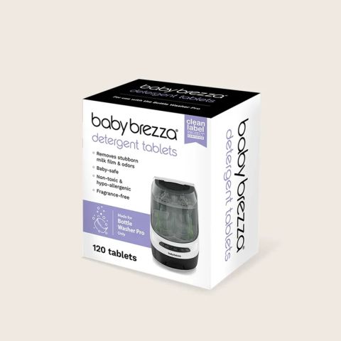 Baby Brezza Bottle Washer Pro Detergent Tablets – 120 Tablets