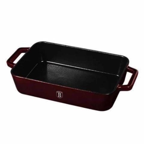 Berlinger Haus Cast Iron Roaster 30 Cm Burgundy - Open Box