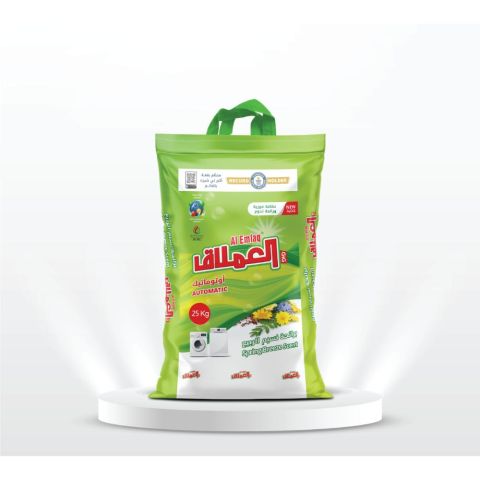 Al Emlaq Laundry Powder Automatic 25 kg - Spring Breeze - Bag