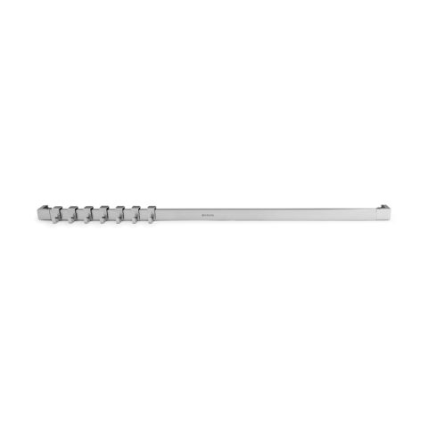Brabantia Wall Rail 60cm 7 Movable Hooks