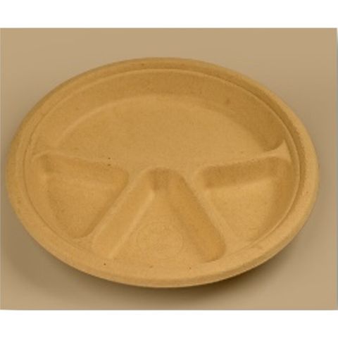 Weavers FZ TSW Bagasse Round 4C Plate 11" -10 PCS
