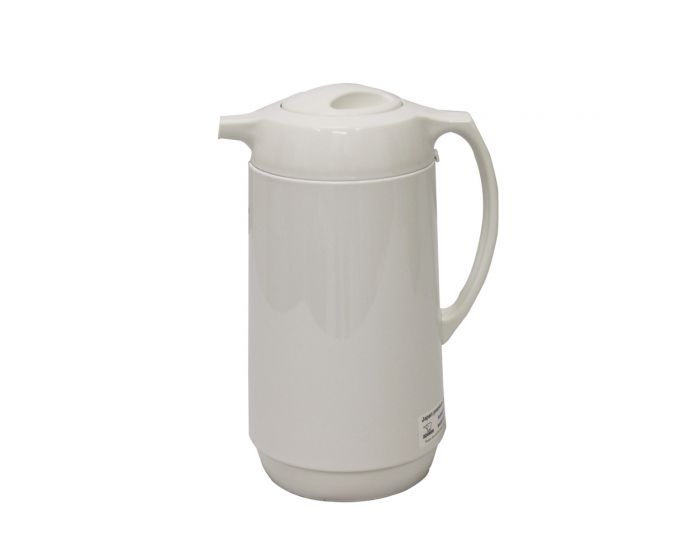 ZOJIRUSHI Handy Pot with Glass Interior Body WHITE, 1.0 Lt