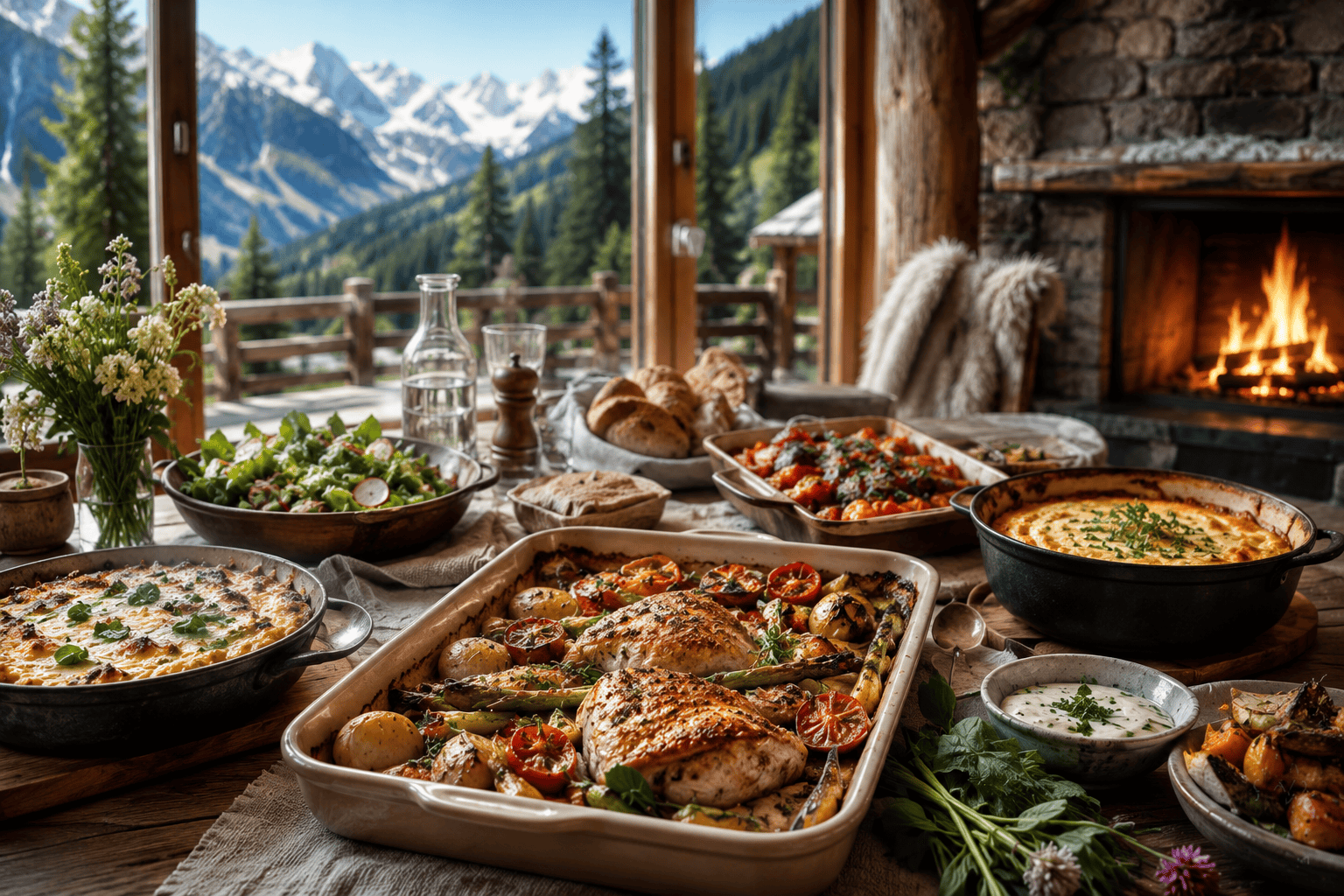 Chalet Gatherings & Late Spring Kashtas: The Best Oven-to-Table Dishes