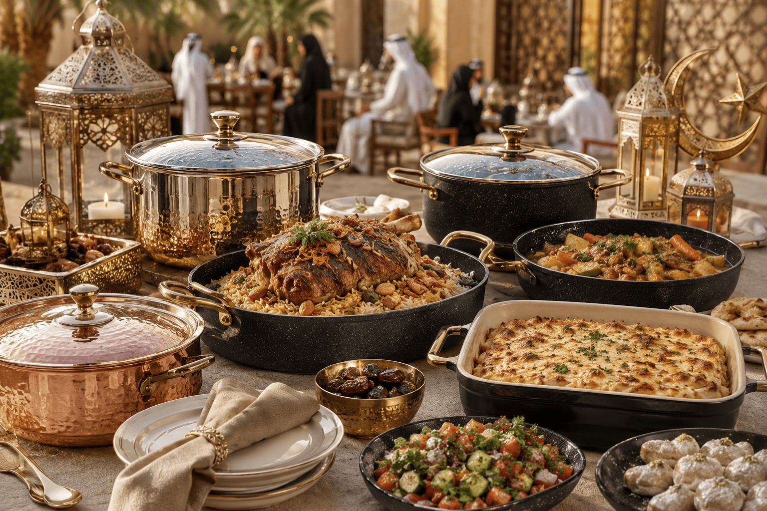 The Eid Al-Adha Feast: Professional Cookware for Large Family Gatherings