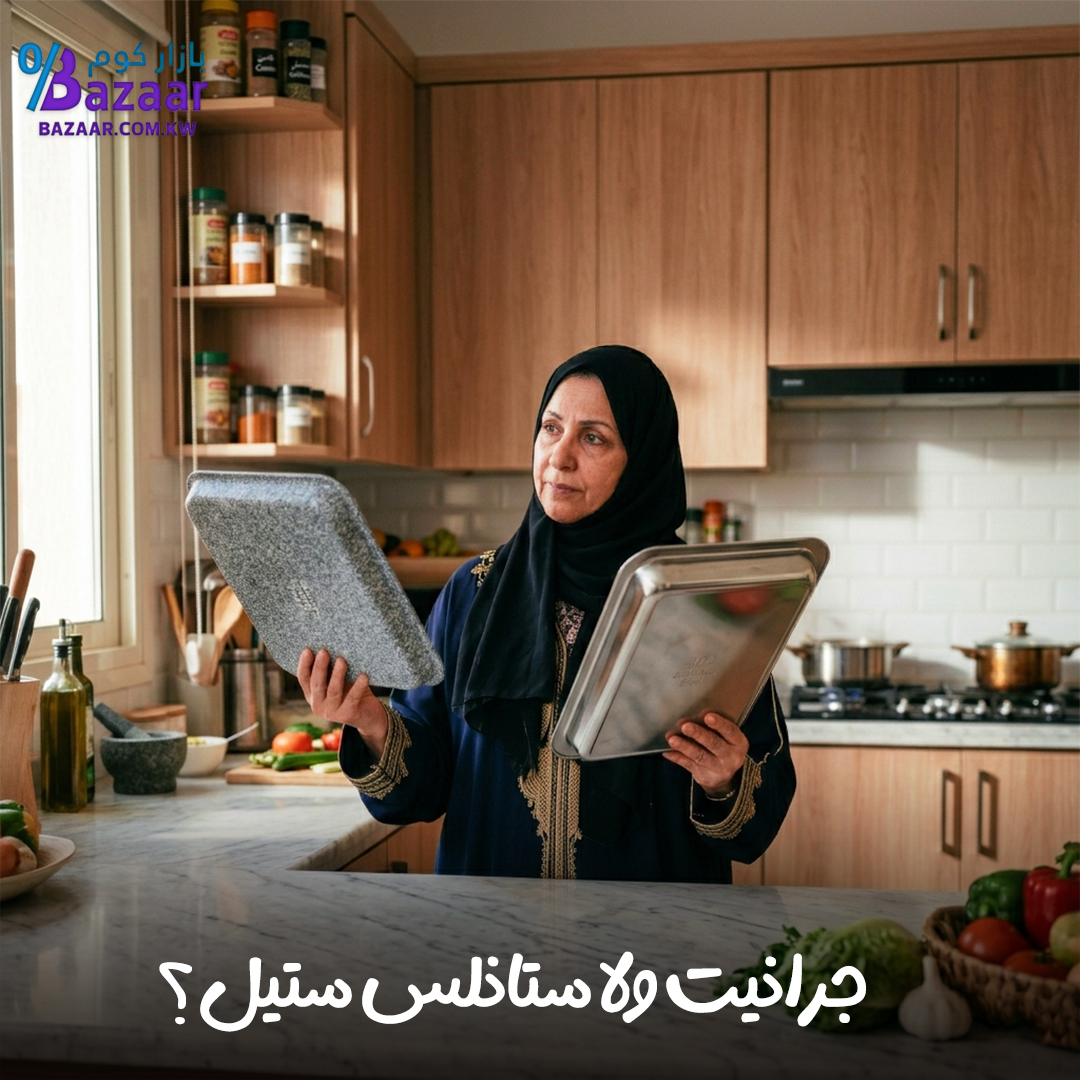 الفرق بين أواني الجرانيت والستانلس ستيل